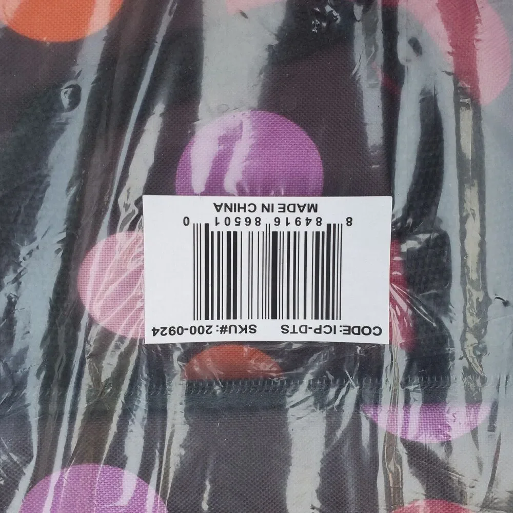NIP Colorful Polka Dot Utility Backpack – Brand New Sealed - 0403